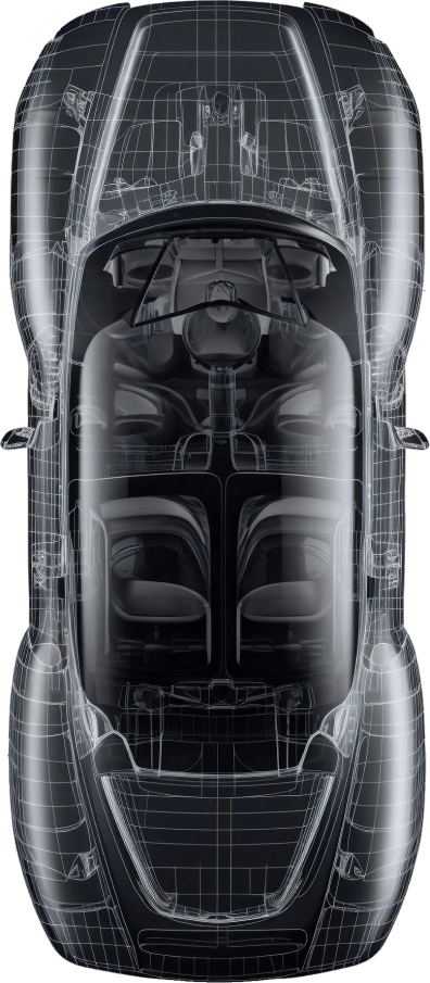 image de voiture vue du dessus