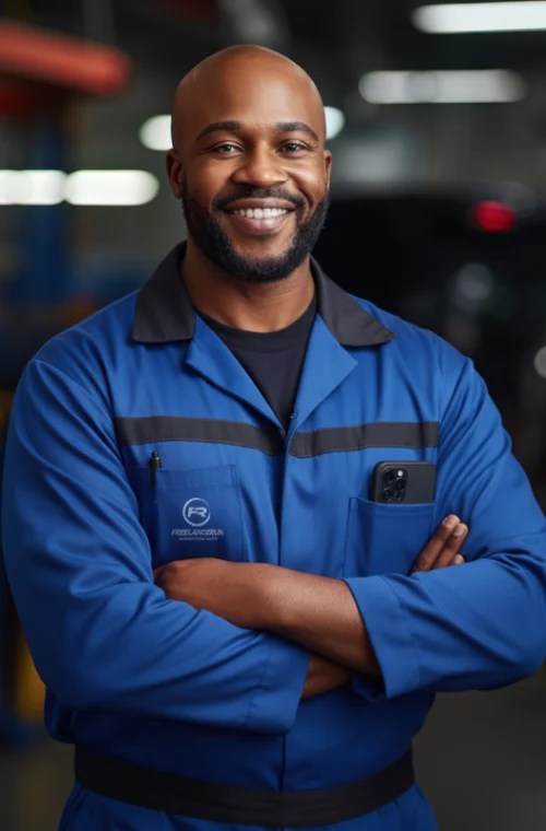 Image mécanicien chez FreelanceRun