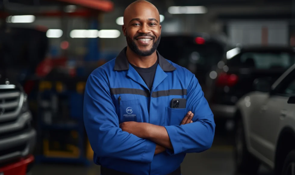 Image mécanicien chez FreelanceRun