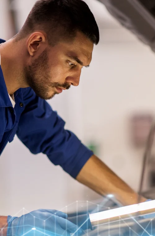 Image mécanicien chez FreelanceRun